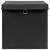Cutii depozitare cu capac, 4 buc., negru, 28 x 28 x 28 cm, 5 image