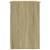 Birou cu sertare, stejar sonoma, 102x50x76 cm, lemn prelucrat, 8 image
