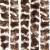 Perdea pentru insecte, maro și alb, 100 x 220 cm, chenille, 5 image