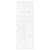Ușă de hambar, alb, 80x1,8x214 cm, lemn masiv de pin, 5 image