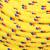 Frânghie de barcă, galben, 6 mm, 500 m, polipropilenă, 4 image