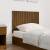 Tăblie de pat pentru perete, maro miere, 95,5x3x60 cm, 3 image