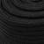 Frânghie de barcă, negru complet, 16 mm, 100 m, polipropilenă, 4 image