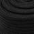Frânghie de barcă, negru complet, 18 mm, 100 m, polipropilenă, 4 image