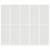 Paravan pliabil cu 5 panouri, stil japonez, alb, 200x170 cm, 3 image