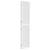 Paravan pliabil de cameră 3 panouri alb 120x170 cm stil japonez, 4 image