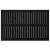 Tăblie de pat pentru perete, negru, 140x3x90 cm, lemn masiv pin, 4 image