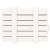 Cutie de depozitare, alb, 58x40,5x42 cm, lemn masiv de pin, 7 image