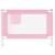 Balustradă de protecție pat copii, roz, 90x25 cm, textil, 3 image