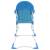 Scaun de masă înalt pentru copii, albastru și alb, 5 image