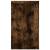 Rafturi de perete cub, 4 buc. stejar fumuriu 80x15x26,5 cm lemn, 7 image