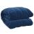 Pătură anti-stres, albastru, 200x200 cm, 13 kg, material textil, 3 image