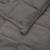 Pătură antistres, gri, 200x200 cm, 9 kg, material textil, 5 image