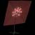 Umbrelă în consolă cu led, cărămiziu, 400x300 cm, 4 image