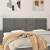 Tăblie de pat pentru perete, gri, 166x3x63 cm, lemn masiv pin