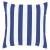 Perne decorative, 4 buc., albastru și alb, 40x40 cm, textil, 3 image