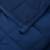Pătură anti-stres, albastru, 137x200 cm, 6 kg, material textil, 5 image