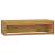 Dulap de baie suspendat, 110x45x30 cm, lemn masiv de tec, 5 image