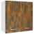 Dulap suspendat, stejar maro, 60x31x60 cm, lemn prelucrat, 2 image