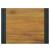 Dulap de baie suspendat, 60x45x35 cm, lemn masiv de tec, 4 image