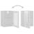 Dulap de sticlă suspendat, alb extralucios, 40x31x60 cm, pal, 6 image