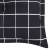 Perne de bancă, 2 buc., negru, 180x50x7 cm textil model carouri, 7 image
