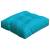 Pernă pentru canapea din paleți, turcoaz, 60x60x12cm, textil, 3 image