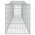 Coșuri gabion arcuite 8 buc, 400x50x60/80 cm, fier galvanizat, 5 image