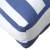 Perne canapea paleți, 2 buc, țesătură cu dungi albastre și albe, 7 image
