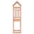 Turn de joacă, 52,5x110,5x214 cm, lemn masiv douglas, 3 image