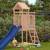 Turn de joacă cu scară, 53x110x214 cm, lemn masiv douglas, 2 image