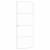Ușă de interior alb 76x201,5 cm sticlă securiz. / aluminiu slim, 4 image