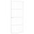 Ușă de interior alb 83x201,5 cm sticlă securiz. / aluminiu slim, 4 image