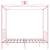 Cadru de pat cu baldachin, roz, 160 x 200 cm, metal, 4 image