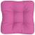 Pernă de canapea din paleți, roz, 50x50x12 cm, textil, 5 image