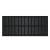 Tăblie de pat pentru perete, negru, 204x3x90 cm, lemn masiv pin, 4 image