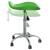 Scaun pentru salon spa, verde, piele ecologică, 5 image