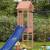 Turn de joacă, 52,5x46,5x206,5 cm, lemn masiv douglas, 2 image