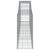 Coșuri gabion arcuite 8 buc, 400x50x100/120 cm fier galvanizat, 5 image