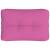 Pernă de canapea din paleți, roz, 60x40x12 cm, textil, 5 image