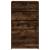 Dulap cu sertar, stejar fumuriu, 60x36x103 cm, lemn prelucrat, 6 image
