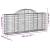 Coșuri gabion arcuite 10 buc, 200x30x80/100cm, fier galvanizat, 6 image