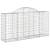 Coș gabion arcuit 200x50x100/120 cm fier galvanizat, 2 image