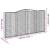 Coș gabion arcuit 400x30x200/220 cm fier galvanizat, 5 image