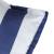 Perne de scaun, 2 buc., albastru&alb, 50x50x7 cm, textil, dungi, 7 image