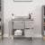 Dulap de baie, gri sonoma, 65x33x60 cm, lemn prelucrat, 3 image