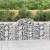 Coșuri gabion arcuite 14 buc, 200x50x100/120cm, fier galvanizat