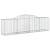 Coșuri gabion arcuite 6 buc, 300x50x80/100 cm, fier galvanizat, 3 image