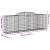 Coșuri gabion arcuite 7 buc, 300x50x100/120 cm, fier galvanizat, 6 image