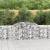 Coșuri gabion arcuite 12 buc, 300x30x80/100 cm, fier galvanizat